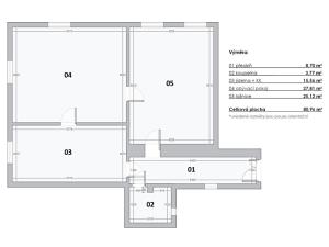 Prodej bytu 2+1, Praha - Nové Město, Malá Štěpánská, 82 m2