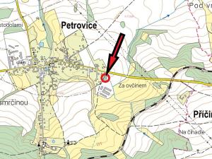 Prodej podílu pozemku pro komerční výstavbu, Petrovice, 58 m2