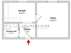 Prodej bytu 2+kk, České Budějovice, Resslova, 47 m2