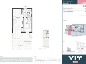 Prodej bytu 2+kk, Praha - Hlubočepy, Wassermannova, 48 m2