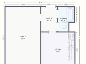 Prodej bytu 2+kk, Ústí nad Labem, Rozcestí, 42 m2