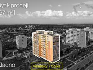 Prodej bytu 3+1, Kladno, Čs. armády, 67 m2