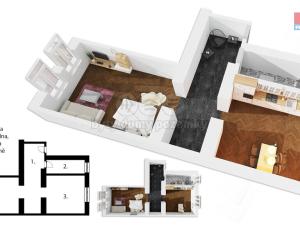 Prodej bytu 2+kk, Praha - Smíchov, Malátova, 67 m2