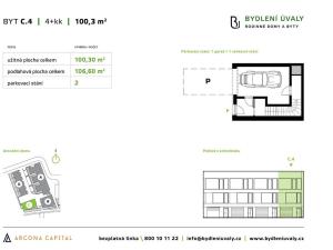 Prodej bytu 4+kk, Úvaly, Škvorecká, 107 m2