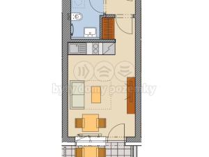 Prodej bytu 1+kk, Praha - Třebonice, Thomasova, 31 m2