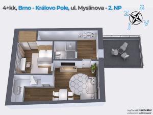 Prodej rodinného domu, Brno - Královo Pole, Myslínova, 123 m2