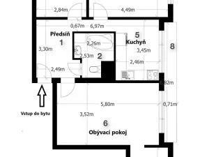 Prodej bytu 3+1, Kladno, Polská, 77 m2