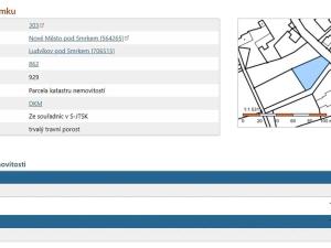 Prodej pozemku pro bydlení, Nové Město pod Smrkem, 2475 m2