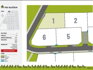 Prodej pozemku pro bydlení, Vejprnice, Pod Hájíčkem, 632 m2