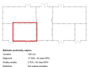 Pronájem skladu, Praha - Horní Počernice, Ve žlíbku, 108 m2