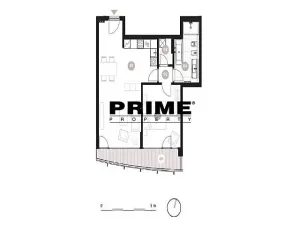 Pronájem bytu 2+kk, Praha - Smíchov, Holečkova, 59 m2