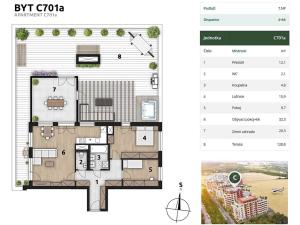 Prodej bytu 4+kk, Praha - Hlubočepy, 101 m2