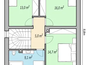 Prodej rodinného domu, Jenišov, 121 m2