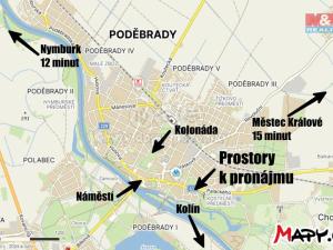 Pronájem obchodního prostoru, Poděbrady, Palackého, 42 m2