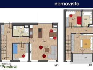 Prodej bytu 4+kk, Ostrava, Preslova, 119 m2