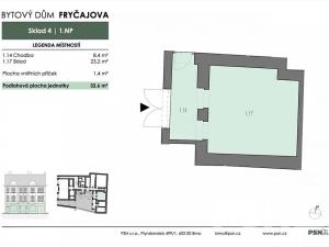 Prodej obchodního prostoru, Brno, Fryčajova, 33 m2