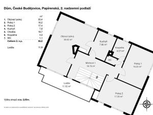 Prodej vícegeneračního domu, České Budějovice, Papírenská, 198 m2