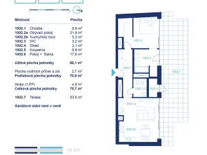 Prodej bytu 2+kk, Brno, Lidická, 75 m2