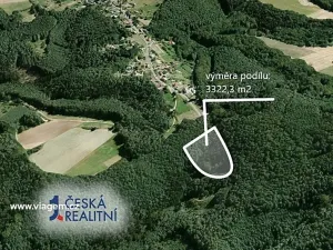 Prodej podílu lesa, Nosálov, 3322 m2