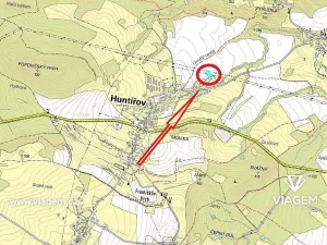 Prodej podílu pozemku pro bydlení, Huntířov, 1211 m2