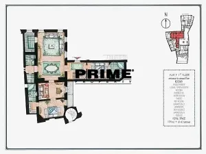 Pronájem bytu 4+1, Praha - Malá Strana, Vlašská, 174 m2