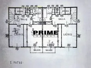 Pronájem bytu 3+1, Praha - Vinohrady, Perucká, 75 m2