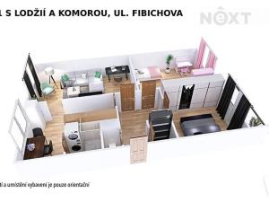 Prodej bytu 3+1, Šumperk, Fibichova, 72 m2