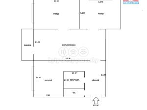 Prodej bytu 3+1, Kopřivnice, Družební, 64 m2