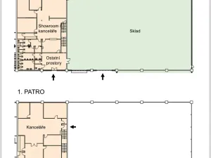 Pronájem skladu, Čestlice, Obchodní, 1393 m2