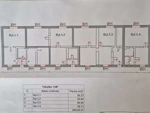 Prodej bytu 2+1, Cerhenice, 64 m2