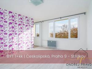 Prodej bytu 1+kk, Praha - Střížkov, Českolipská, 27 m2