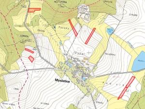 Prodej pole, Mysletice, 29129 m2