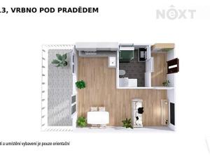 Prodej bytu 1+kk, Vrbno pod Pradědem, Žižkova, 42 m2