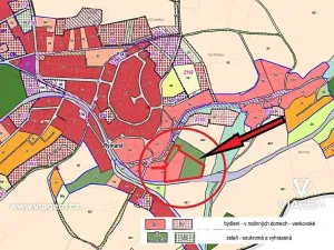 Prodej podílu pozemku pro bydlení, Mníšek pod Brdy, Rymaně, 679 m2