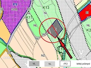 Prodej podílu pole, Lázně Bohdaneč, 395 m2