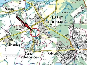 Prodej podílu pole, Lázně Bohdaneč, 395 m2