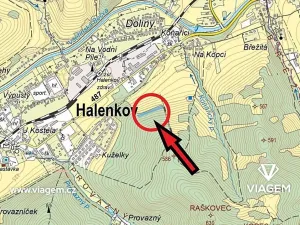 Prodej podílu lesa, Halenkov, 743 m2