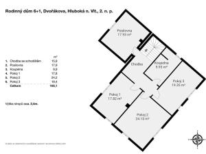 Prodej vícegeneračního domu, Hluboká nad Vltavou, Dvořákova, 200 m2