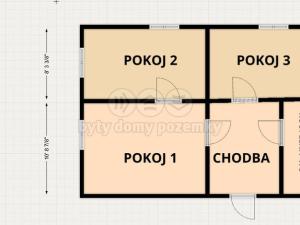 Prodej rodinného domu, Velké Meziříčí, Obůrka, 160 m2