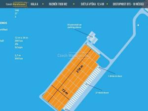 Pronájem skladu, Česká Lípa, 7000 m2