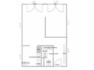 Pronájem bytu 2+kk, Praha - Háje, Štichova, 43 m2