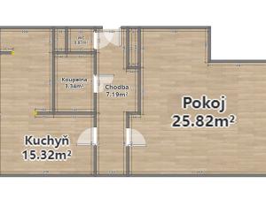 Pronájem bytu 1+1, Chrášťany - Doubravka, 57 m2