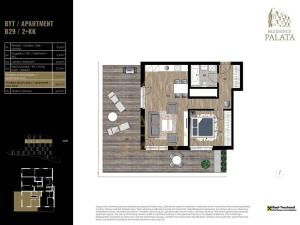 Pronájem bytu 2+kk, Praha - Smíchov, Holečkova, 55 m2