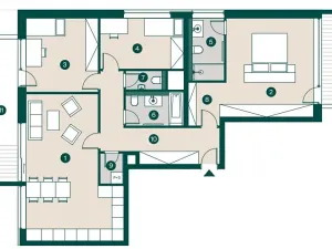 Prodej bytu 4+kk, Praha - Troja, Pod Hrachovkou, 116 m2