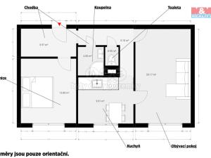 Prodej bytu 2+1, Kolinec, 63 m2