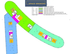 Pronájem kanceláře, Praha - Nusle, Pikrtova, 1250 m2