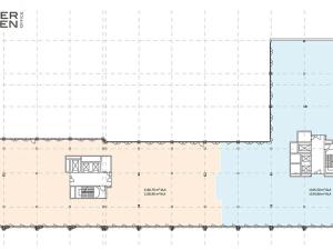 Pronájem kanceláře, Praha - Karlín, Rohanské nábřeží, 2100 m2