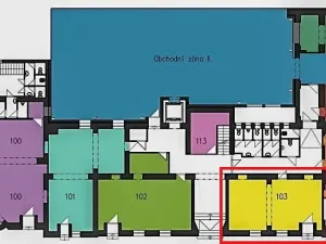 Pronájem kanceláře, Frýdek-Místek, Nádražní, 52 m2