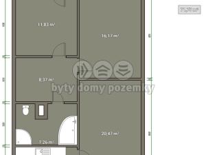 Pronájem bytu 3+1, Tišnov, Osvobození, 72 m2