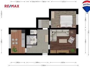 Prodej bytu 2+1, Česká Lípa, Červeného kříže, 56 m2